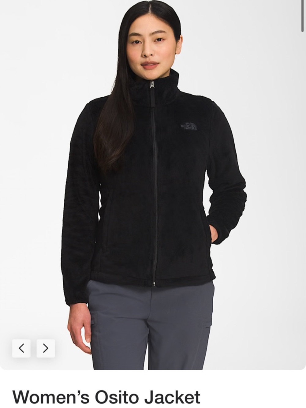 The North Face Women’s Osito Jacket - Black
